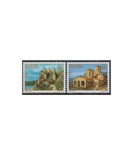 Jugoslawien 1725/26 ** Europa: Baudenkmäler