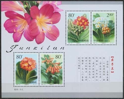 China MiNr. Bl. 96 **, Klivien, 2000
