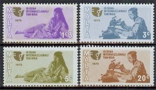 Malta MiNr. 508/11 **, Internationales Jahr der Frau, 1975