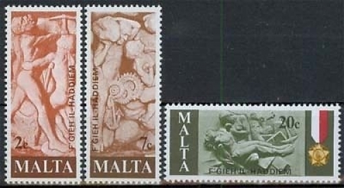 Malta MiNr. 556/58 **, Maltesische Arbeiter, 1977