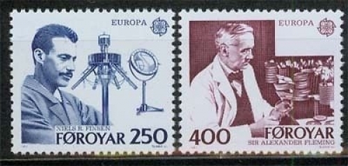 Färöer MiNr. 84/85 **, Europa 1983