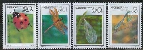 China MiNr. 2426/29 **, Insekten