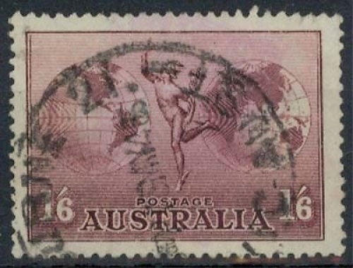 Australien MiNr. 126 O, Flugpostmarken für den Flugdienst Australien-England