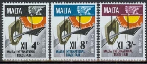 Malta MiNr. 373/75 **, 12. Internationale Handelsmesse Malta