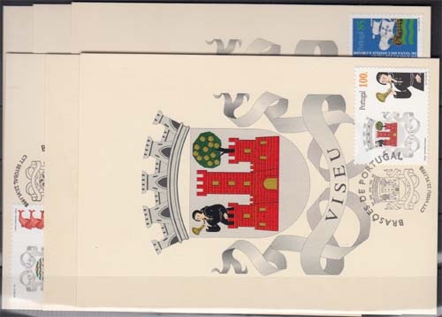 Portugal MiNr. MK 2283/88 O Distriktswappen