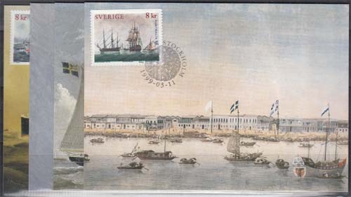 Schweden MiNr. MK 2098/01 O Internationale Briefmarkenausstellung AUSTRALIA 99