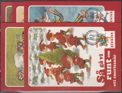Schweden MiNr. MK 2202/06 O Weihnachten: Weihnachtslieder und -Tanzspiele