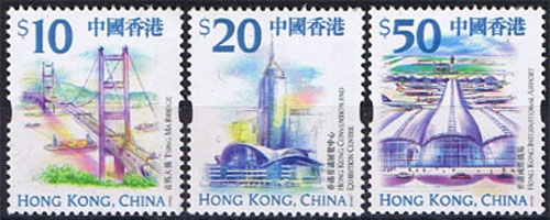 Hongkong 910/12 ** Freimarken: Sehenswürdigkeiten