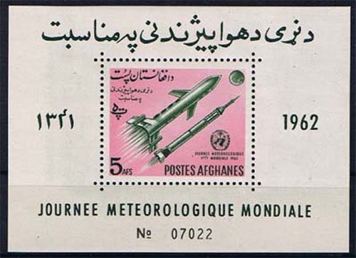 Afghanistan MiNr. Block 38 **, Meteorologie