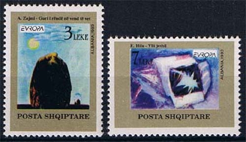 Albanien MiNr. 2529/30 **, Europa 1993