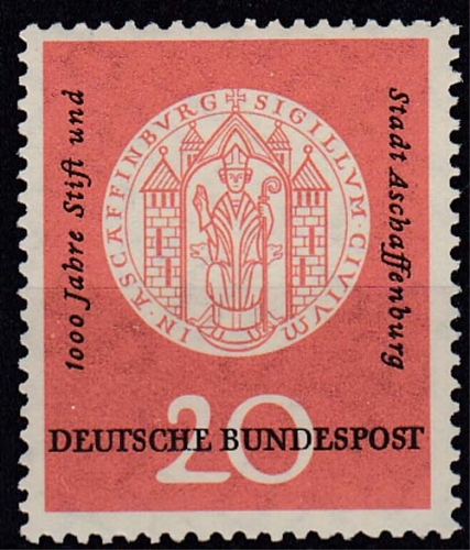 Bund 255 ** 1000 Jahre Stift und Stadt Aschaffenburg