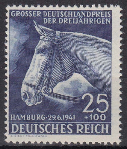 Deutsches Reich MiNr. 779 ** Deutsches Derby 1941