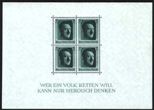 D. Reich MiNr. Block 7 ** / MNH
