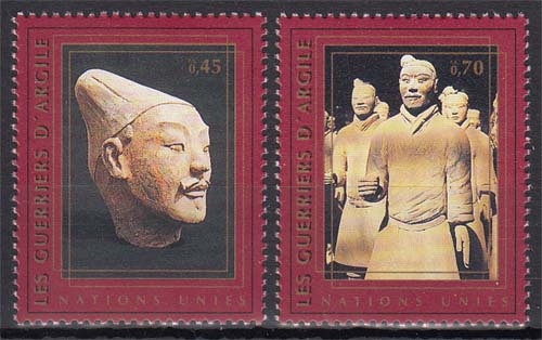 UNO Genf MiNr. 321/22 ** 25 Jahre Welterbekonvention der UNESCO
