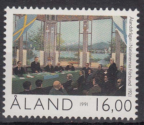Aland MiNr. 53 ** 70 Jahre Autonomie