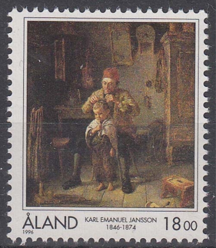 Aland MiNr. 116 ** 150. Geburtstag von Karl Emanuel Jansson