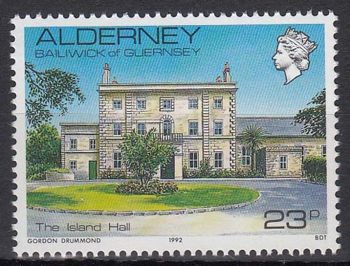Alderney MiNr. 54 ** Freimarken: Ansichten in Alderney