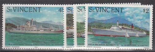 St. Vincent MiNr. 643/46 ** Schiffe