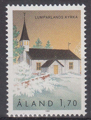 Aland 43 ** Freimarke: Kirche