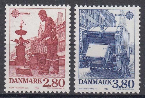 Dänemark 882/83 ** Europa: Natur- und Umweltschutz