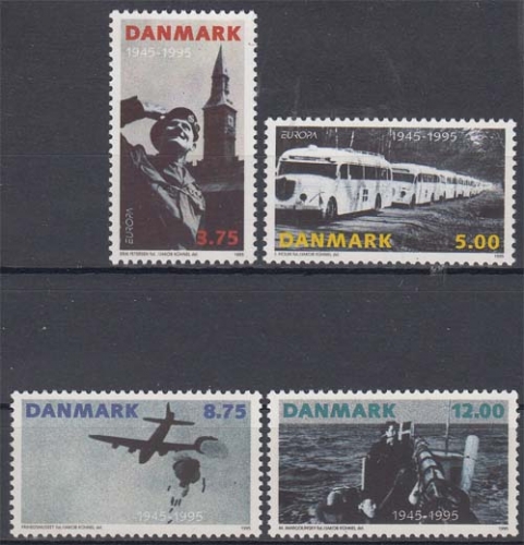 Dänemark 1100/03 ** Europa: Frieden und Freiheit
