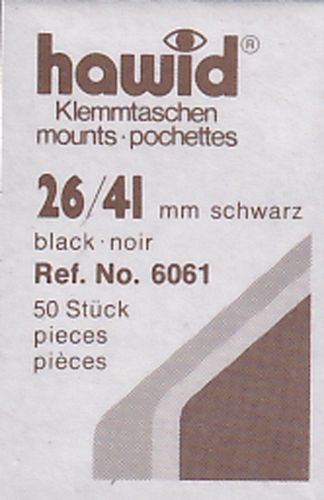 Hawid Taschen 26x41 schwarz 6061 Neu