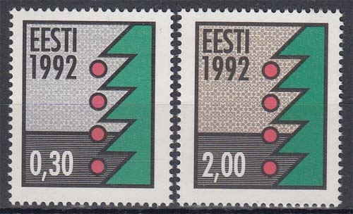 Estland 195/96 x ** Weihnachten