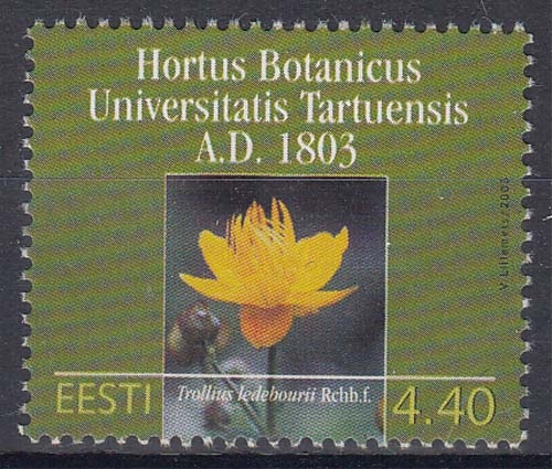 Estland 464 ** 200 Jahre botanischer Garten der Universität Dorpat