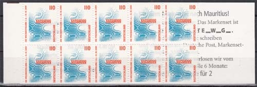 Bund MiNr. MH 39 ** Sehenswürdigkeiten