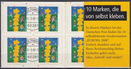 Bund MiNr. MH 41 I O Europa