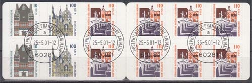 Bund MiNr. MH 43 O Sehenswürdigkeiten