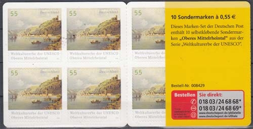 Bund MiNr. MH 63 a ** Kultur- und Naturerbe der Menschheit