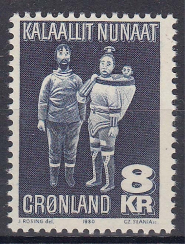 Grönland 119 ** Freimarke: Kunsthandwerk