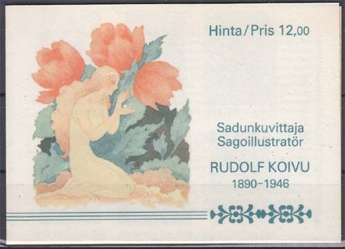 Finnland MH 26 ** 100. Geburtstag von Rudolf Koivu