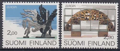Finnland 1206/07 ** Europa: Zeitgenössische Kunst