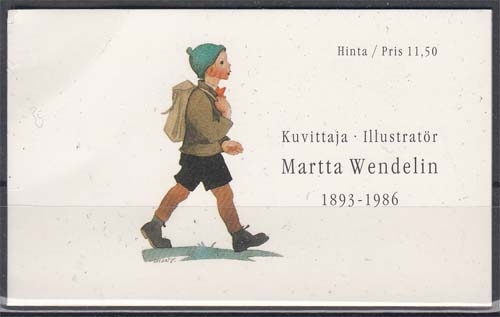 Finnland MH 34 ** 100. Geburtstag von Martta Wendelin