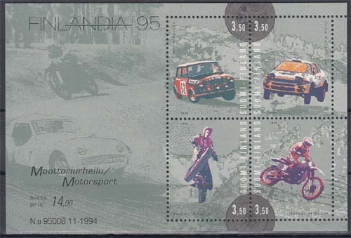 Finnland Block 16 ** Internationale Briefmarkenausstellung FINLANDIA 95