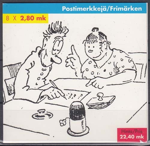 Finnland MH 44 ** 100 Jahre Comics