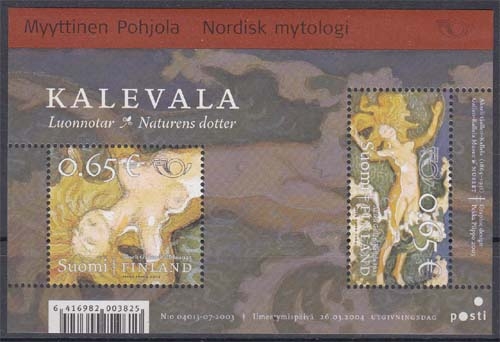 Finnland Block 33 ** NORDEN - Nordische Mythen