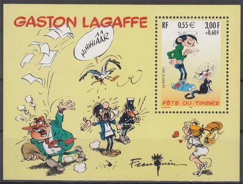 Frankreich MiNr. Bl. 24 ** Fest der Briefmarke