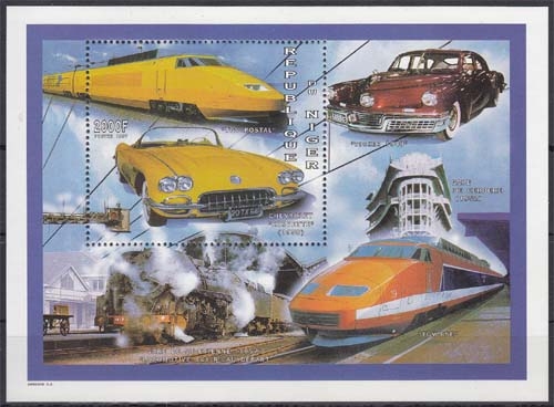 Niger MiNr. Bl. 99 ** Verkehrsmittel