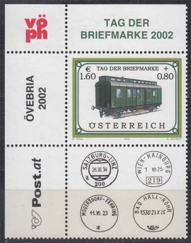 Österreich MiNr. 2380 Zf. ** Tag der Briefmarke