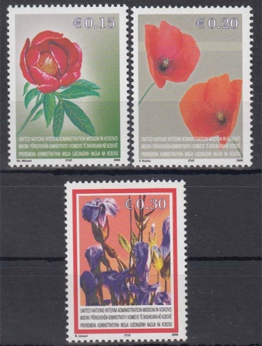Kosovo MiNr. 28/30 ** Einheimische Flora