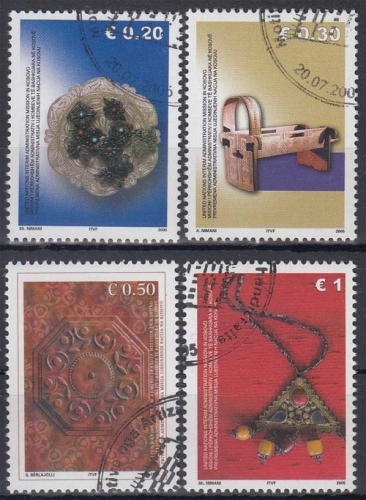Kosovo MiNr. 31/34 O Kunsthandwerk