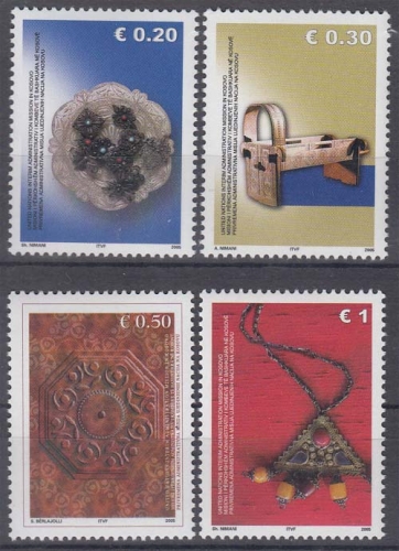 Kosovo MiNr. 31/34 ** Kunsthandwerk