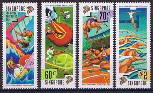Singapur 806/09 **, Olympische Sommerspiele Atlanta