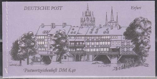 DDR MiNr. MH 10 O Bauwerke und Denkmäler