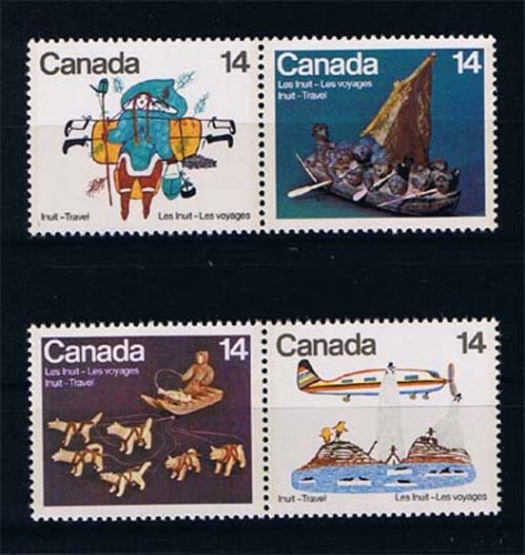 Kanada 704/07 ** Eskimos: Wanderschaft