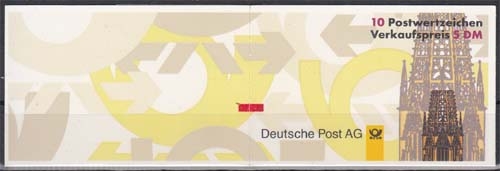 Bund MiNr. MH 34 MZ ** Sehenswürdigkeiten