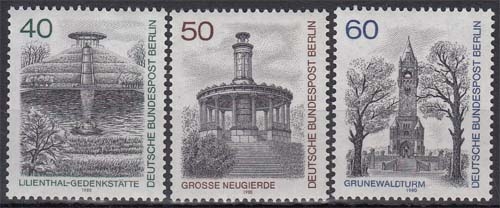Berlin MiNr. 634/36 **